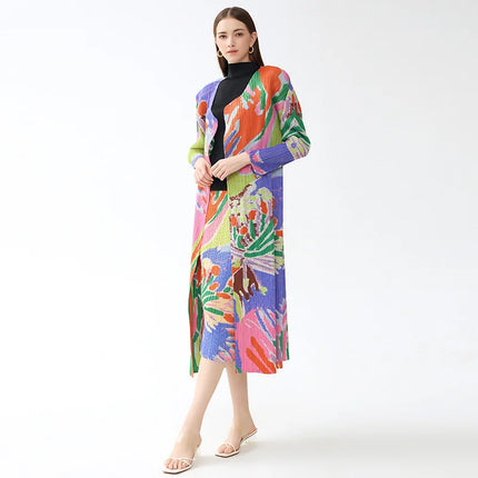 Graffiti Print Casual Women's Dress