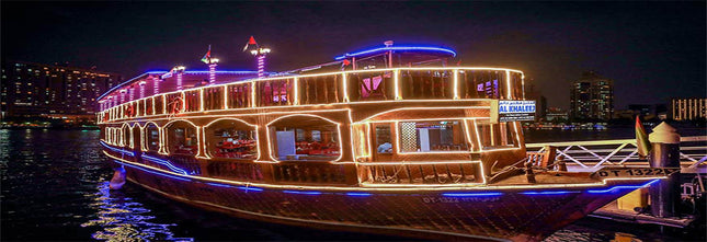 Dhow Cruise Dinner - Marina Upper Deck Without Transfers.