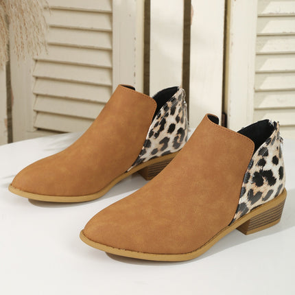 Leopard Print Boots For Women