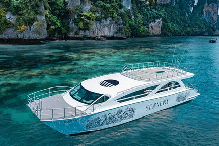 Full-Day Phi Phi and Maiton Islands Tour by Speed Catamaran.
