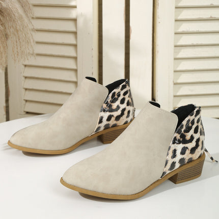Leopard Print Boots For Women