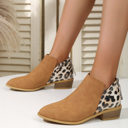 Leopard Print Boots For Women