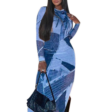 Summer Blue Denim Dresses