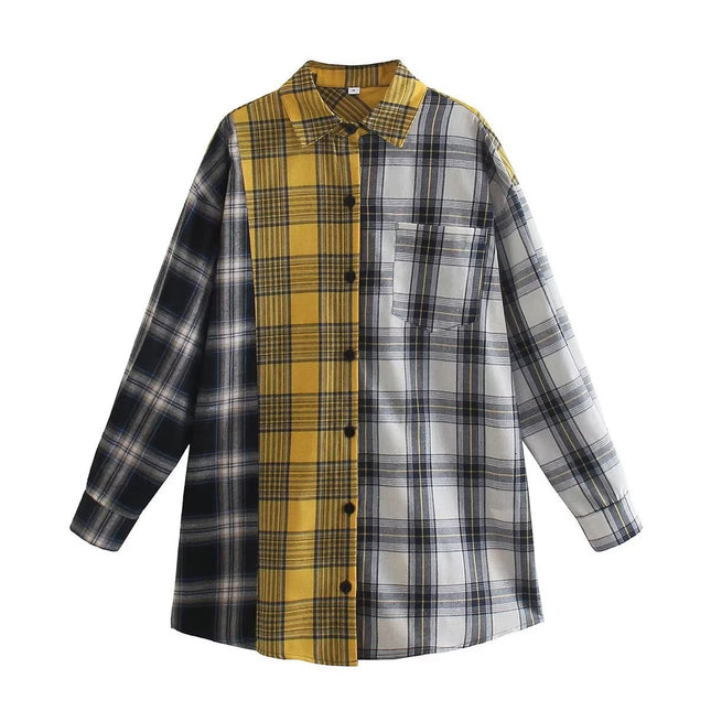 Contrast Color Shirts