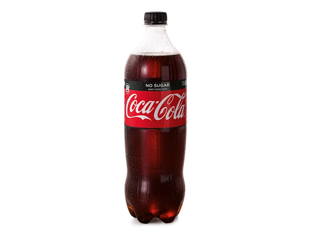 1.5 Litre Coke - No Sugar