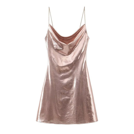 Woman Metal Dress