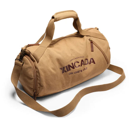 Male Capacity Canvas Travel Bag