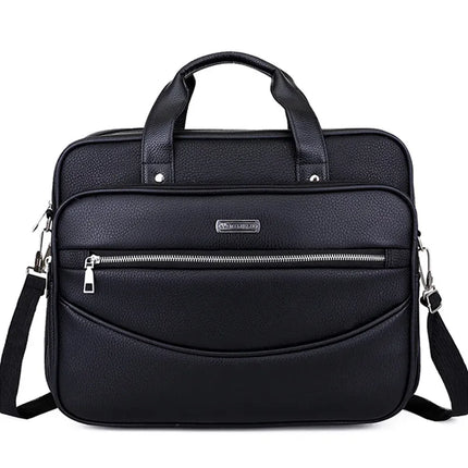 Men's Leather Casual Briefcase