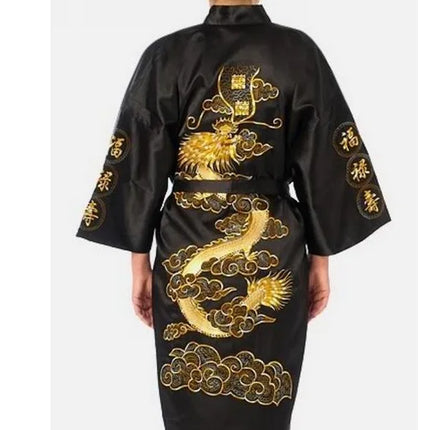 Robe Embroidery Dragon Kimono
