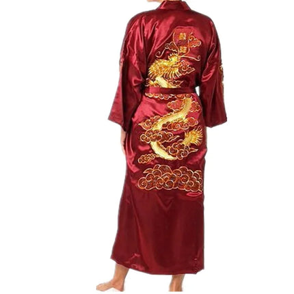 Robe Embroidery Dragon Kimono