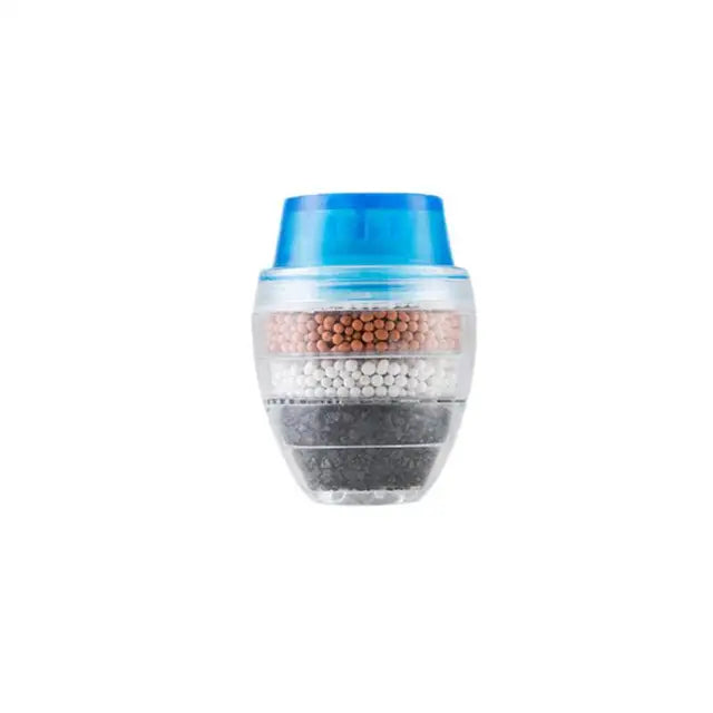 Layers Water Filter for Home Water Purifier Filter Activated Carbon Filtration Tap Water Mini Faucet Filter Kitchen Accesories