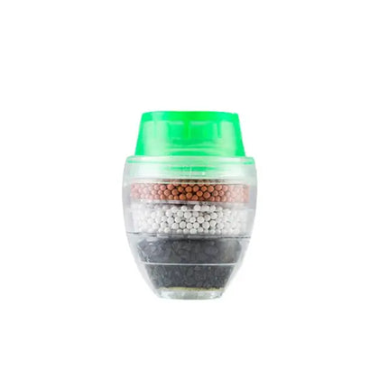 Layers Water Filter for Home Water Purifier Filter Activated Carbon Filtration Tap Water Mini Faucet Filter Kitchen Accesories