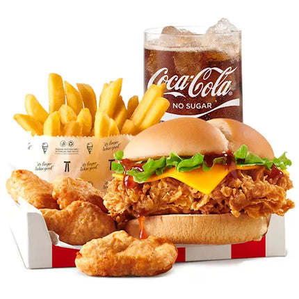 Nugget Box With Sweet Chilli Dip