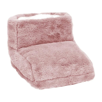 USB Electric Heater Foot Warmer Heated Comfort Fleece Suede Cushion Couple Warm Foot Cover Feet Heating Pads For Home Sleeping