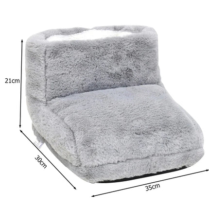 USB Electric Heater Foot Warmer Heated Comfort Fleece Suede Cushion Couple Warm Foot Cover Feet Heating Pads For Home Sleeping