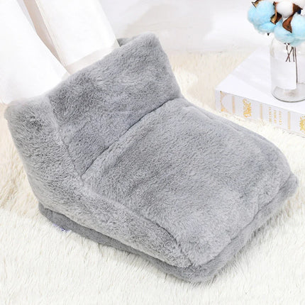 USB Electric Heater Foot Warmer Heated Comfort Fleece Suede Cushion Couple Warm Foot Cover Feet Heating Pads For Home Sleeping