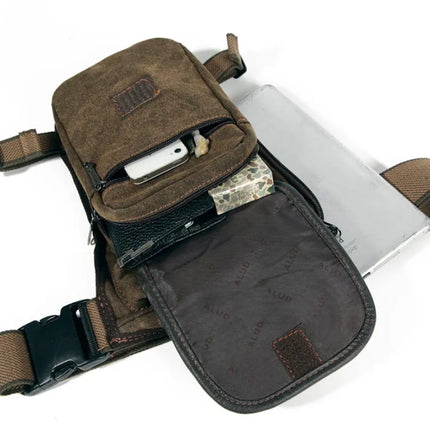 Men's Canvas Drop Leg Bag