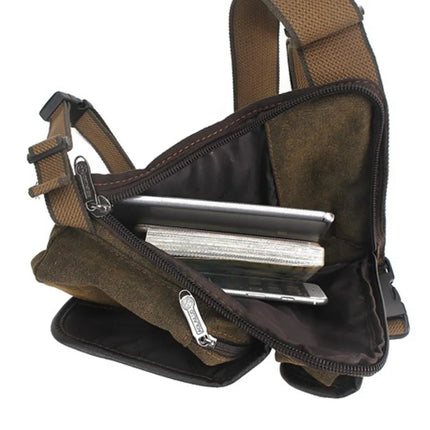 Men's Canvas Drop Leg Bag
