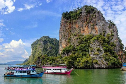 Phang Nga Bay Sea Cave Canoeing & James Bond Island by Big Boat.