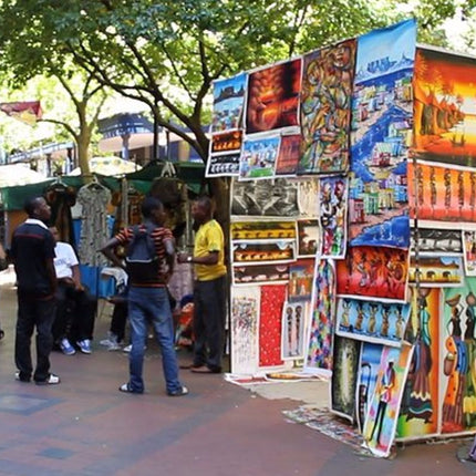 Curio / Souvenir Shopping Tour with an African Artifacts Collector