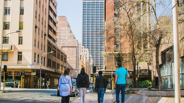 Johannesburg Guided Half-Day City Walking Tour with Lunch