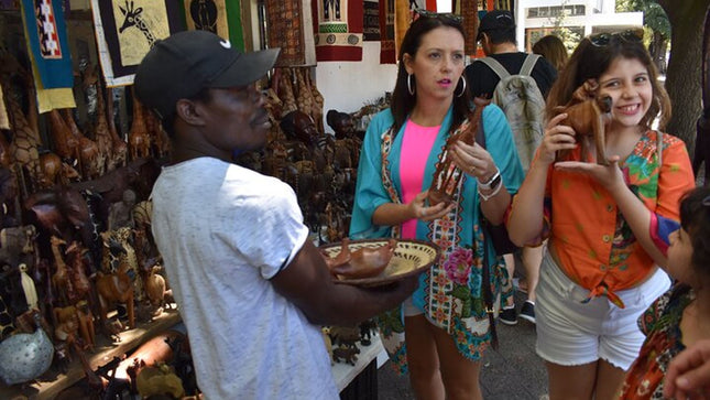 Curio / Souvenir Shopping Tour with an African Artifacts Collector
