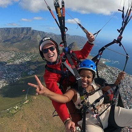Tandem Paragliding in Cape Town