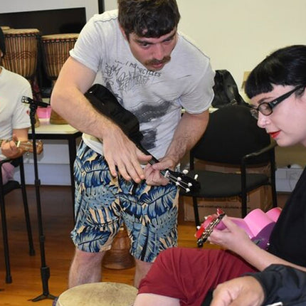 Cape Town: Ukulele and Djembe Drum Introduction Lesson