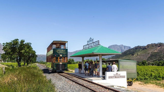 Franschhoek Hop-on Hop-off Wine Tram Experience from Cape Town