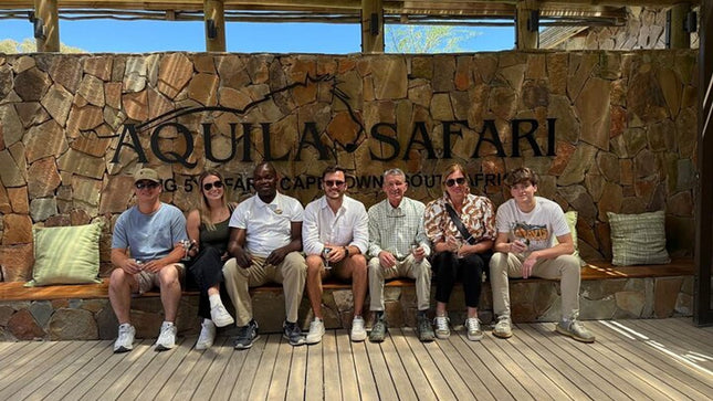 Sunset Safari Big 5 Aquila with Snacks and Wine Tasting