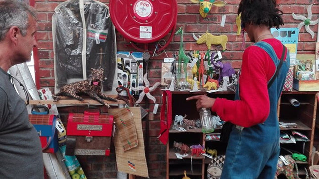 Curio / Souvenir Shopping Tour with an African Artifacts Collector