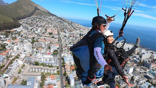 Tandem Paragliding in Cape Town
