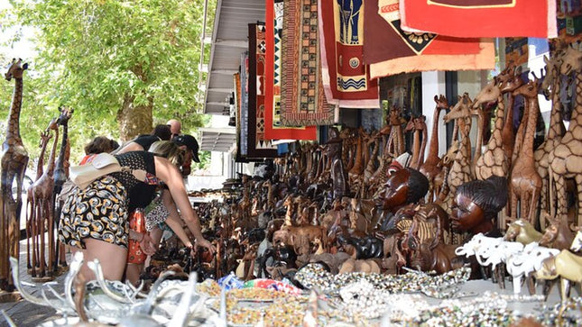 Curio / Souvenir Shopping Tour with an African Artifacts Collector