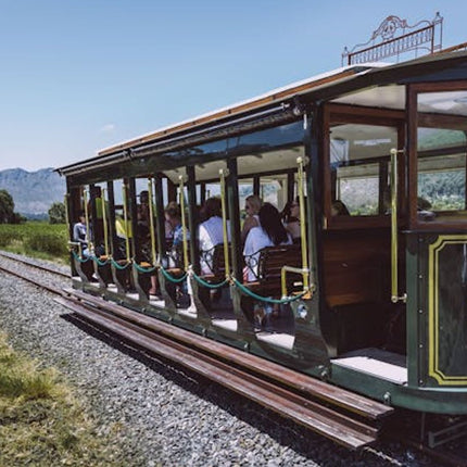 Wineland region visit with wine tasting and Franschhoek Tramway