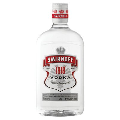 Smirnoff Vodka 1818 500ml