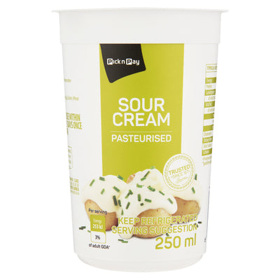 PnP Sour Cream 250ml