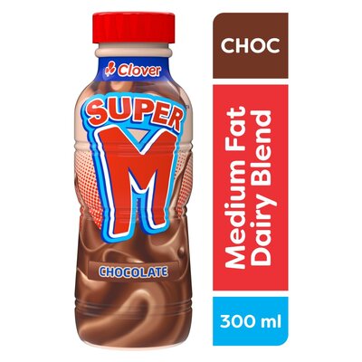 Super M Medium Fat Chocolate Milk 300ml