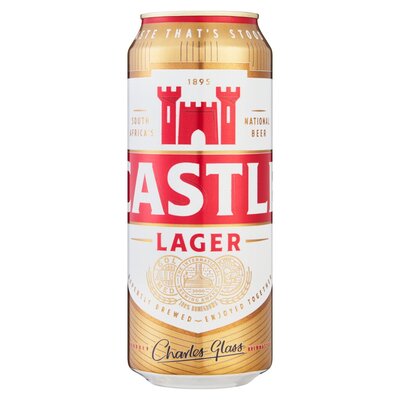 Castle Lager Local Beer 500ml