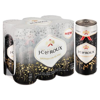 JC Le Roux Sauvignon Blanc Light 6 x 250ml