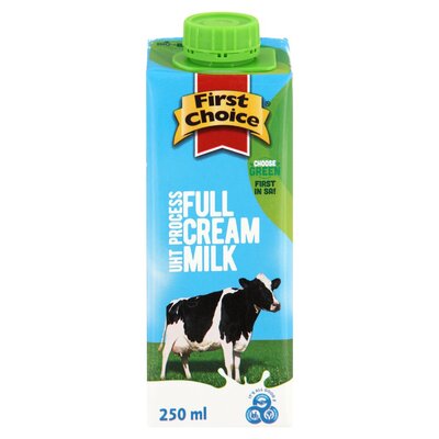 First Choice Full Cream Milk 250ml x 6