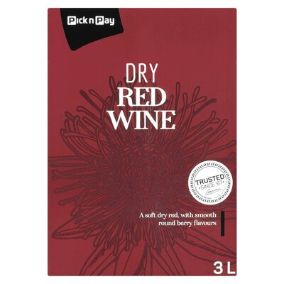 PnP Dry Red Wine 3L