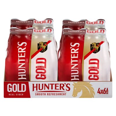 Hunters Gold Cider NRB 24 x 330ml