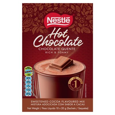 Nestle Hot Chocolate Original 20g x 10