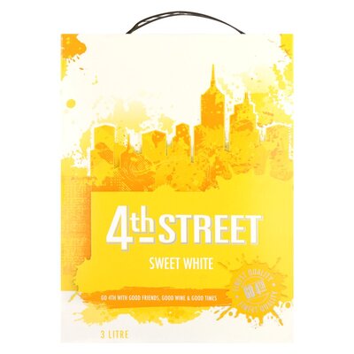 4Th Street Sweet White Wine 3L