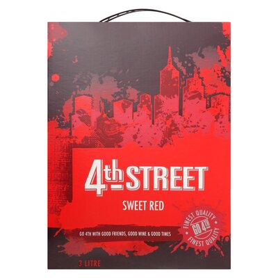 4Th Street Sweet Red Wine 3L