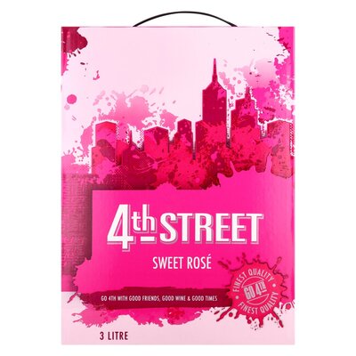 4Th Street Natural Sweet Rose 3L