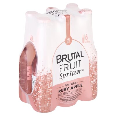Brutal Fruit Ruby Apple Spritzer 6 x 275ml