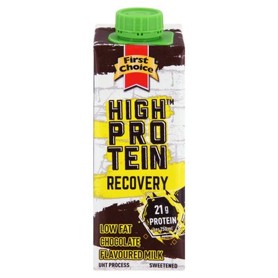 First Choice High Protein Recovery Chocolate Flavoured Milk 250ml