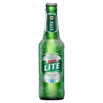 Castle Lite Premium Lager Beer 330ml