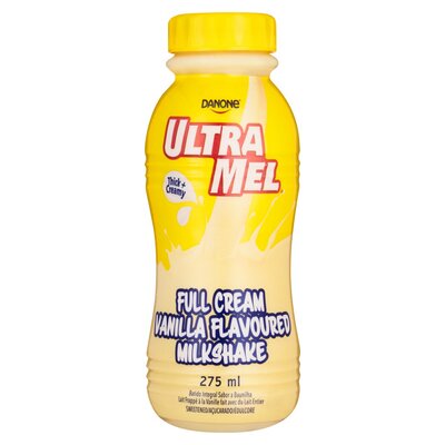 Danone Ultra Mel Vanilla Milkshake 275ml